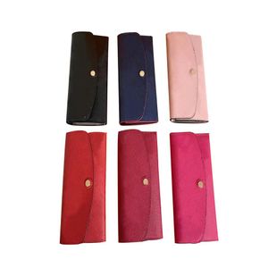 Высококачественные женские кошельки целый топ-дизайнерский дизайнерский дизайнерский дизайн-мода All-Match Ladies Single Zipper Classic с коробками кошельки кожа W200L