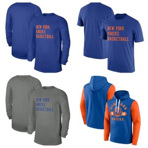 New''york''Knicks''Showtime Therma Flex Performance Full-Zip Jersey Hoodie