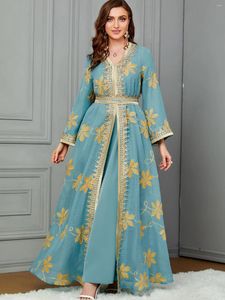 Etniska kläder Abayas för kvinnor Dubai Luxury 2 st.