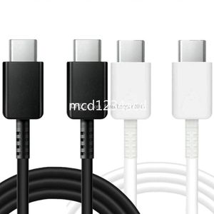 1m 3ft snabb 3A 25W snabb snabb laddningstyp C USB C -kabel för Samsung Note 10 20 S20 S22 HTC M1