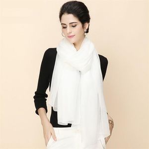 Top grade Ladies Women spring autumn white scarves fashion wraps shine gorgeous silk shawl casual fashion ring accessories 4 size251k