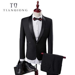 Abiti da uomo Blazer TIAN QIONG Economici Nuovi Cappotto Mutanda Disegni Cotone di alta qualità Nero Abiti casual Uomo Abito da sposa Abito casual Uomo Taglie forti S-4XL YQ231101