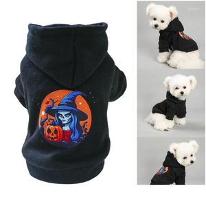 Hundkläder Dog Apparel Dogs hoodie skjorta Small Medium Pet Halloween kostym Sweatshirt Valp Po Clothes 2Leg Plover Clothing for Drop Dhbro