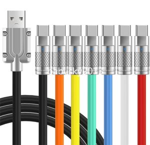 Schnellladung Typ C Kabel 1M 2M 1,5M 120W 6A USB-C Micro Kabel Draht für Samsung Galaxy S10 S20 S22 S23 Hinweis 10 HTC LG Xiaomi B1