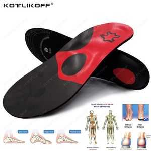 Shoe Parts Accessories KOTLIKOFF Insoles For Shoes Flat Feet High Arch Support Orthopedic Work Insoles Shoes Sole For Plantar Fasciitis Valgus Shoe Pad 231031