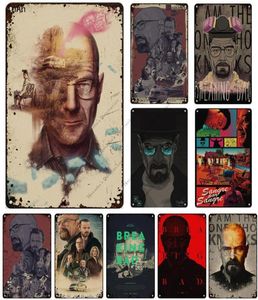 2021 Breaking Bad Retro Plakat Metal Tin Znak Rusty Vintage Plakat Old Metal Signs Bar Pub Club Man Cave Garage Cafe Industrial DE8559264