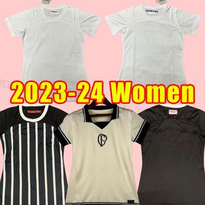 Mulheres menina 2023 2024 camisas de futebol WILLIAN camisetas de pé GUSTAVO GIULIANO VITAL GUEDES R.AUGUSTO futebol GIL 23 24 camisa Corinthians camisas casa fora