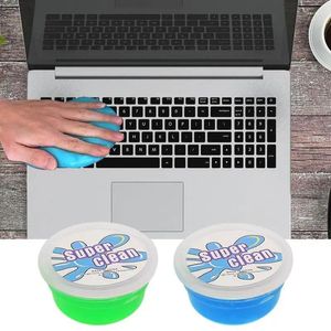 Car Wash Solutions Cleaning Gel 2 PCS Magic Dust Cleaner Slimy Universal Clean Mud Clay Air Vent Interior Laptop Computer Dirt