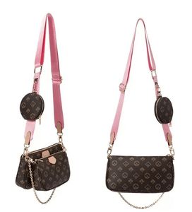 Высокое качество Multi Pochette женщина LouiseityS Кошелек Crossbody viutonityS Сумки на ремне Кошельки Дизайнерские сумки Женская сумка Женский кошелек Роскошные сумки lvitys мешок