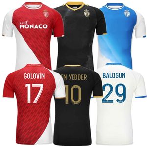 23 24 Maillot As Monaco Soccer Jerseys Kids Kit Foot Training2023 2024 Balogun Football Shirt 2023 2024 Home Away Away Third Survetement de Foot