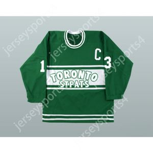 Anpassade mattor Sundin Toronto St Pats Hockey Jersey alla storlekar nya toppstitched S-M-L-XL-XXL-3XL-4XL-5XL-6XL