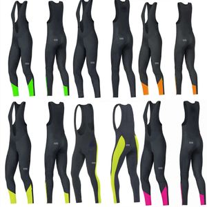 Calças de ciclismo GORE Ciclismo Wear Winter Long Culotte Calças Térmicas de Lã Masculina Road Bicicleta Bib Calças de Lã Roupas Mountain Bike Sweatpants 231101