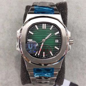 U1 New Style Automatic Movement Green Dial Glass Glass Watch Watch 316 Band Band Male Watch 267x