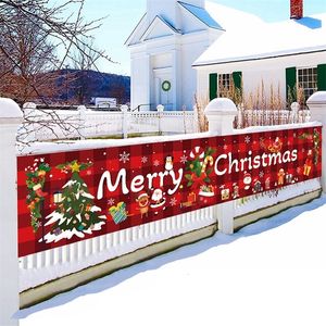 Christmas Decorations Christmas Outdoor Banner Flag Merry Christmas Decoration for Home Xmas Ornament Navidad Natal Noel Gift Happy Year 2024 231031