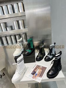 Designerskie buty kobiety wygodne skórzane buty najnowsze jesienne i zimowe buty chelsea odporne na zużycie krawędź oleju zimowe botki najlepsza jakość klasyczna koronka up