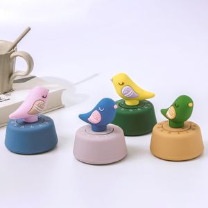 Chirp Bird Backward Timer 학생들은 시간 관리자 주방 타이머 기계식 알림 55 포인트 학습