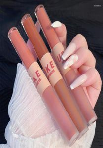 Lip Gloss Doubleheaded Matte Mirror Set Lipstick Waterproof Not Stick Cup Lasting Silky Glaze Tint Age Reduction8142938