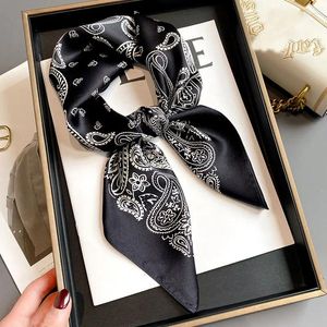 Scarves Luxury Silk Mulberry Scarf Women Neck Scarfs Lady Hair Foulard Kerchief Bandana Shawl Square Wrap Headband Hijab