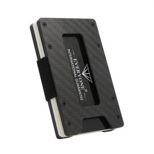 Carbon Fiber Credit Card Business ID Holder 2019 New Version RFID Blocking Anti Scan Metal Wallet Money Cash Clip293f