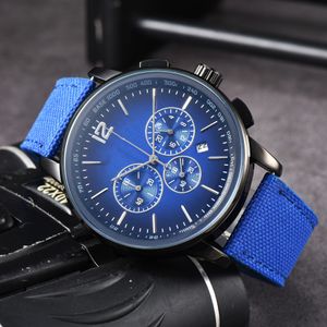 Business Fully functional Watch Fashion Quartz Men Watch Luxury Military Waterproof Leather Strap Sport Wristwatch Casual Male Gift Clocks