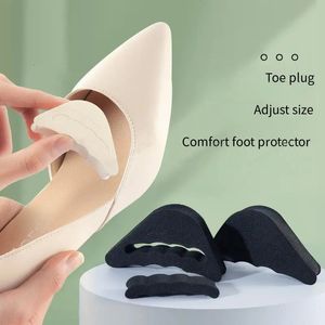 Shoe Parts Accessories High Heels Toe Plug Comfortable Soft Insoles Forefoot ShockAbsorbing Box Cushion Foot Care Products Women 231031