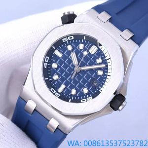 Yupoo Mens Watch Automatyczne zegarki mechaniczne 42 mm Business Wristwatch Sapphire Waterproof Gume Gume Pasp