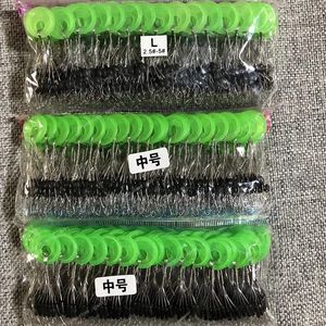 600 Stücke 100 Gruppen Set Gummi Space Beans Oval Stopper Angeln Bobber Für Fliegenfischen Zubehör Spinner Köder Fisch Sport Werkzeug AngelnFishing Tools stopper angeln 1