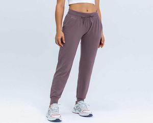 L31 Women Yoga Spodnie Slim to cienkie spodnie do jogi z kieszeniami Sport Fitness Spodni na zewnątrz Moda Outdoor Labie proste jogger outf4070716