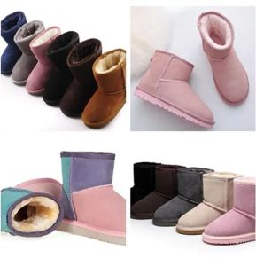 2024 HOT SELL جديد عالي الجودة Kid Boys Girls Baby Baby Warm Snow Boots Teenage Teenage Teen Snow Winter Boots Transhipment Free