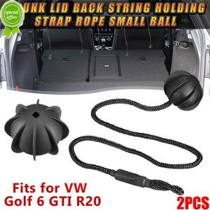 Novo 2pcs String segurando a corda de bola pequena hatchback hatchback prateleira prateleira da tampa do tronco para vw golfe 6 gti r20 mk5 1k6 863 447 a