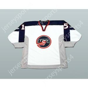 Niestandardowy Brett Hull 15 USA narodowa koszulka hokeja hokeja Każdy gracz lub numer najlepiej zszyty s-l-xl-xxl-3xl-4xl-5xl-6xl