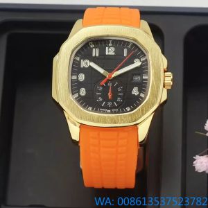 Luxusuhr, Quarzwerk, Outdoor-Sport, AAA-Uhr, hochwertig, klassisches Design, spritzwassergeschützt, leuchtende Armbanduhr, Kautschukarmband, Analoguhr, Montre De Luxe