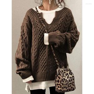 여자 스웨터 니트 스웨터 여성 패션 세련