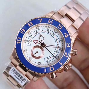 Relógio masculino iate dhgate mingshi discagem de prata branca 44 mm Montres luminos