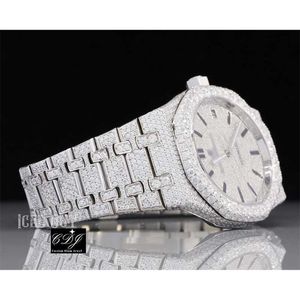 Ap Vvs Moissanite Diamond Custom Iced Out Часы Роскошные часы с бриллиантами для мужчин Часы в стиле хип-хоп Ювелирные изделия Cdj84716kmt