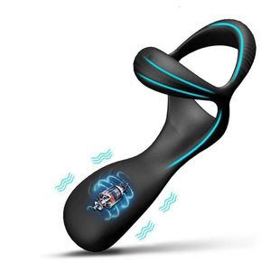 Sex Toy Massager Adult Massager Male Vibrator Penis Rings Delay Ejaculation Vibrating Cock Ring Clitoral Stimulation for Men Couples Masturbator