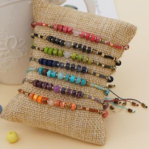 Strang Perlen Stränge XUXI Frauen Persönlichkeit Armband Japan Reis Perlen Handgemachte Paare Mode Seil Kette S154 Inte22