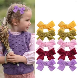 Hair Accessories Clip Girls Multi-color 3inch Bow Metal Bar Baby Factory