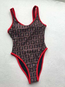 Damen Badebekleidung Sexy Buchstaben einteiliger Badeanzug Charming Bikini Beach Tragen Sie verschiedene Farbstile