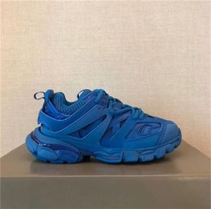 TOP2023 Nyaste designerskor spår 3.0 sneakers män kvinnor mesh nylon tryckt skor spår präglad luftplattform högkvalitativ avslappnad skor