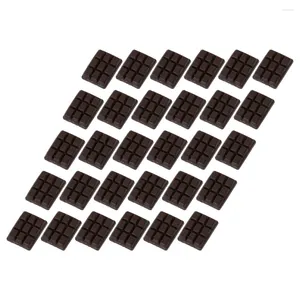 Decoração de festa 30pcs chocolates em miniatura DIY encantos adereços de concha de telefone