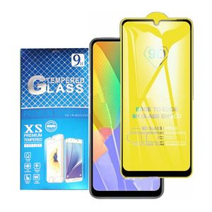 9D Tempered Glass Screen Protectors for Samsung Galaxy A14 5G A23 A53 A33 A13 A73 A12 A22 A32 A42 A52 A72 4G A04s A03s Full Cover Anti-scratch Film with Retail Packaging