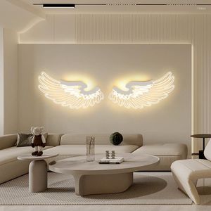 Wall Lamp Minimal Bedside Modern And Simple Living Room TV Background Light Luxury Study Bedroom Decorative Lighting