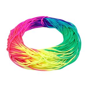 Bunte Regenbogenschnur Fallschirmschnur Paracord Tie Dye Style Typ III 7 Stränge 550 Paracord 5m 10m 20m Camping WandernParacord Sport Unterhaltung