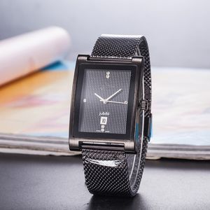 Top brand Luxury Man Wristwatch Rectangle Waterproof Day Week Men Watch Digital Multifunction Men's Watches Quartz Reloj
