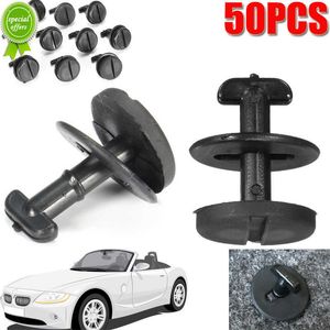 Yeni 50pcs/Set Araba Zemin Mat Halı Klipsleri Bağlantı Elemanı Çamurlu Çamur Sıçraması Guard Push Push Tutucu BMW E32 E36 E38 E39 E46 için 82119410191