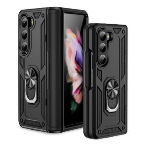 Shock Proof Stand with Ring Phone Case for Samsung Galaxy Z Fold 5 5G Anti-Dust Protective Cover