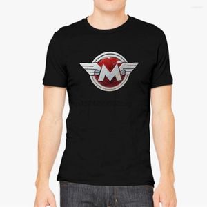 Herr t -skjortor mode matchless logo skjorta klassiska tee toppar kläder