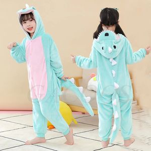 Pigiama Neonati maschi Pigiama dinosauro Indumenti da notte per bambini Anime Cartoon Kigurumi Tutina per bambini Tuta con cappuccio Pigiama unicorno per ragazze 231101