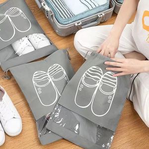 Aufbewahrungsboxen Behälter 5 Stück Schuhe Aufbewahrungstasche Schrank Organizer Vlies Reise tragbare Tasche Wasserdichte Tasche Kleidung Klassifizierte Hängetasche 230331